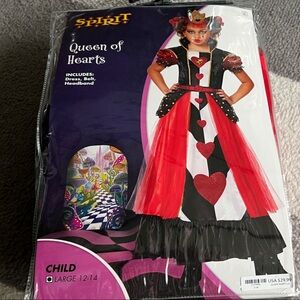 Spirit Queen of Hearts Kids costume